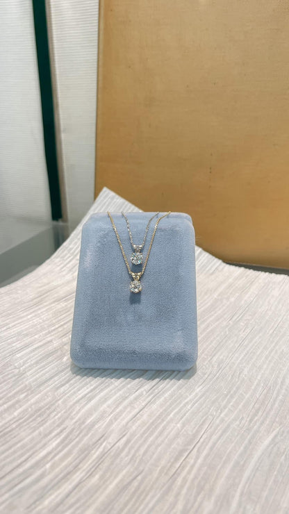 Solitaire Lab-Grown Diamond Necklace