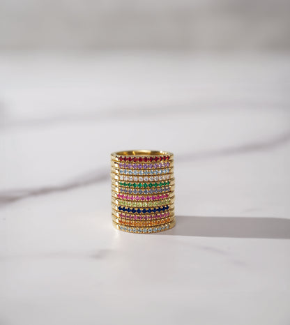 Stackable Birthstone Ring