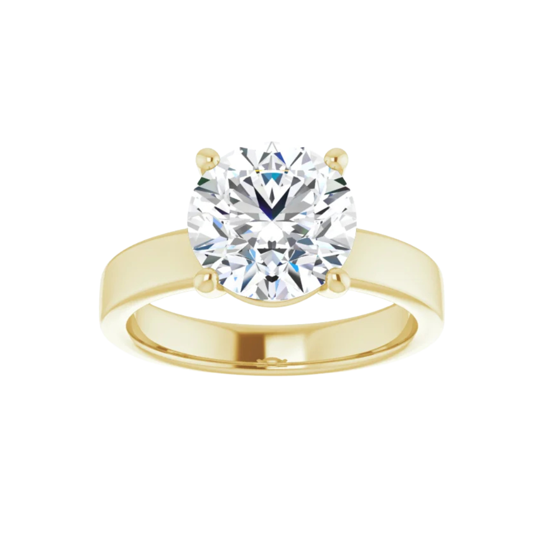 Thick Band Solitaire