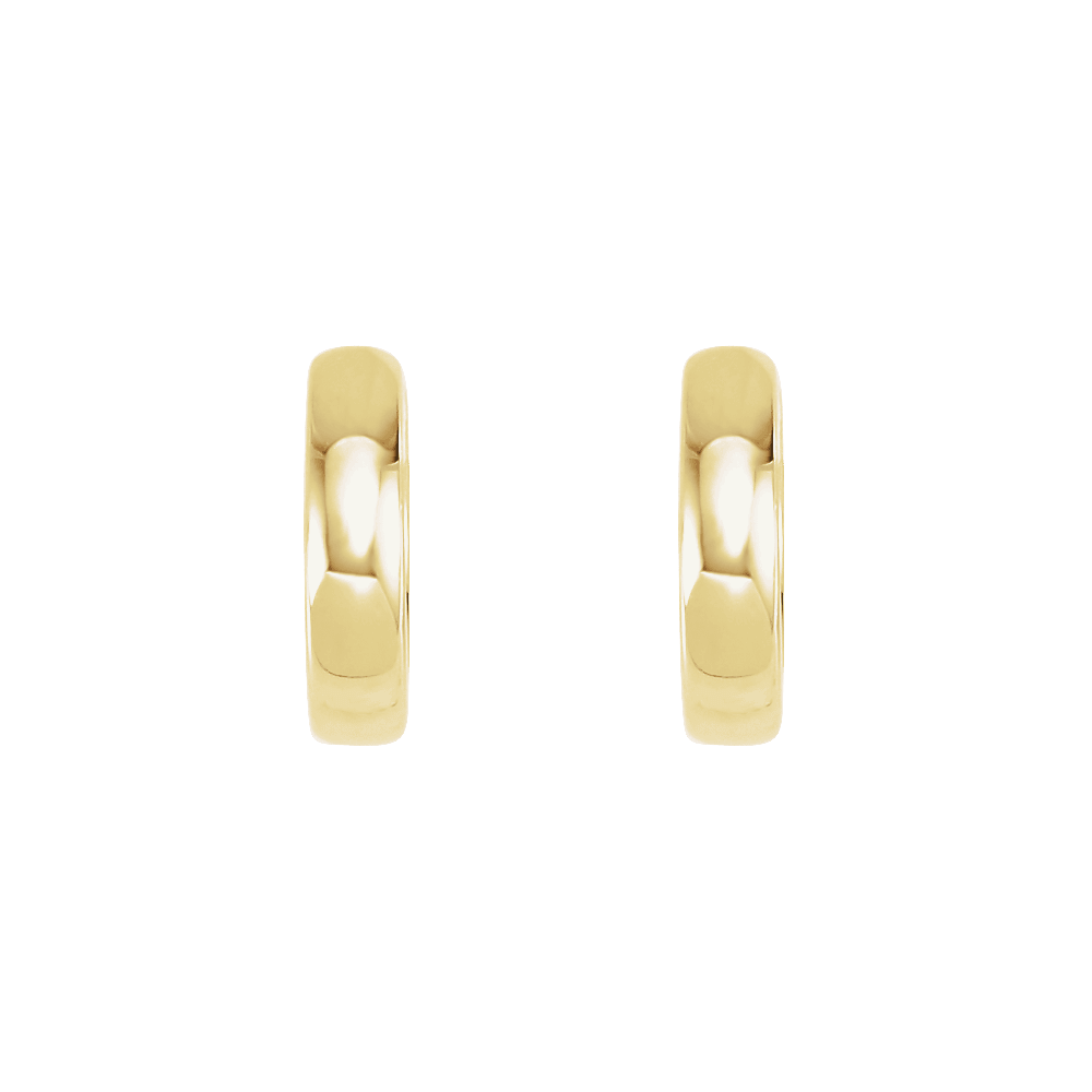 Huggie Hoop Gold Earrings