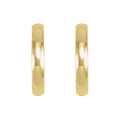 Huggie Hoop Gold Earrings