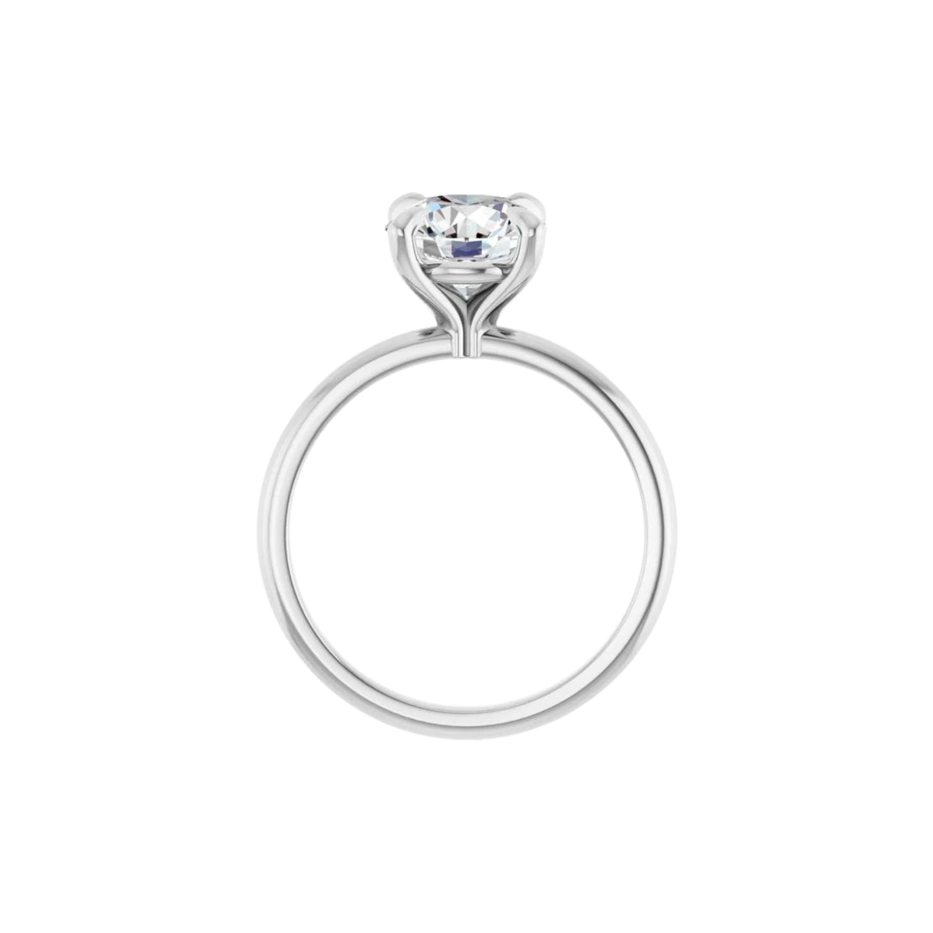 1.64 CT Lab Grown Round Solitaire