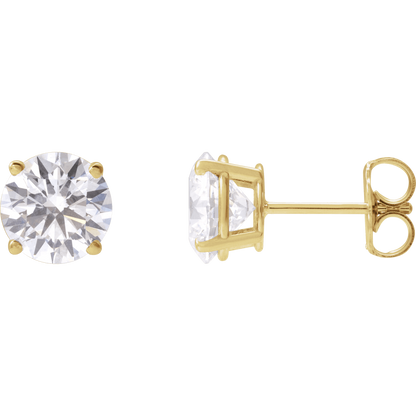 Lab Grown Diamond Stud Earrings