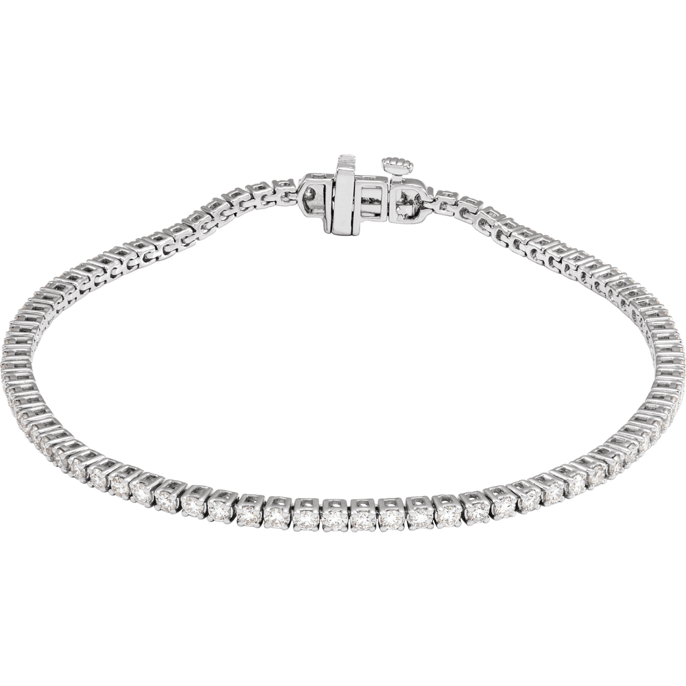 Lab Grown Diamond Tennis Bracelet