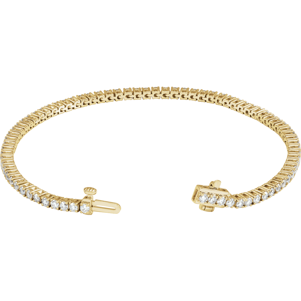 Lab Grown Diamond Tennis Bracelet