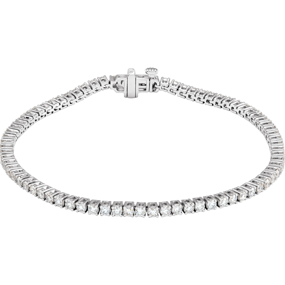 Lab Grown Diamond Tennis Bracelet