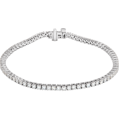 Lab Grown Diamond Tennis Bracelet