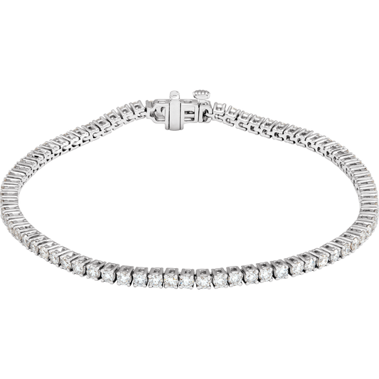 Lab Grown Diamond Tennis Bracelet