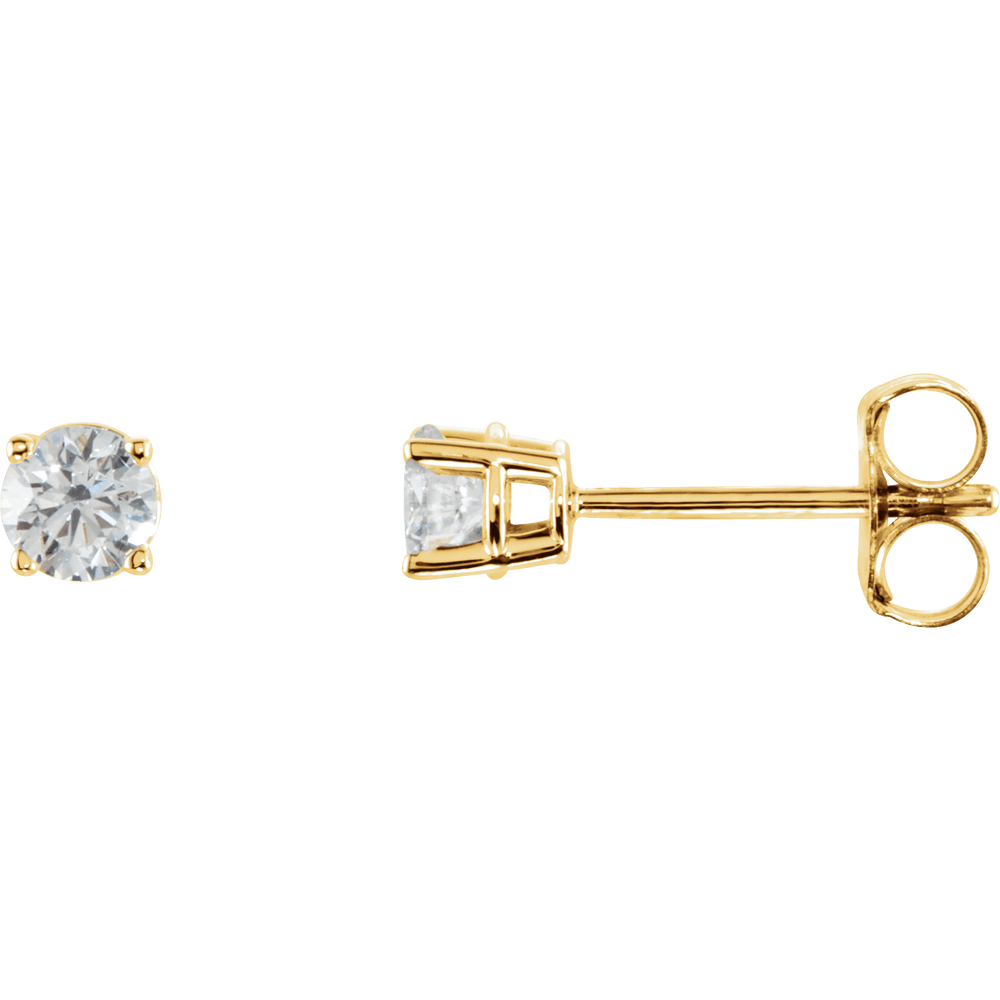 Lab-grown Diamond Stud Earrings